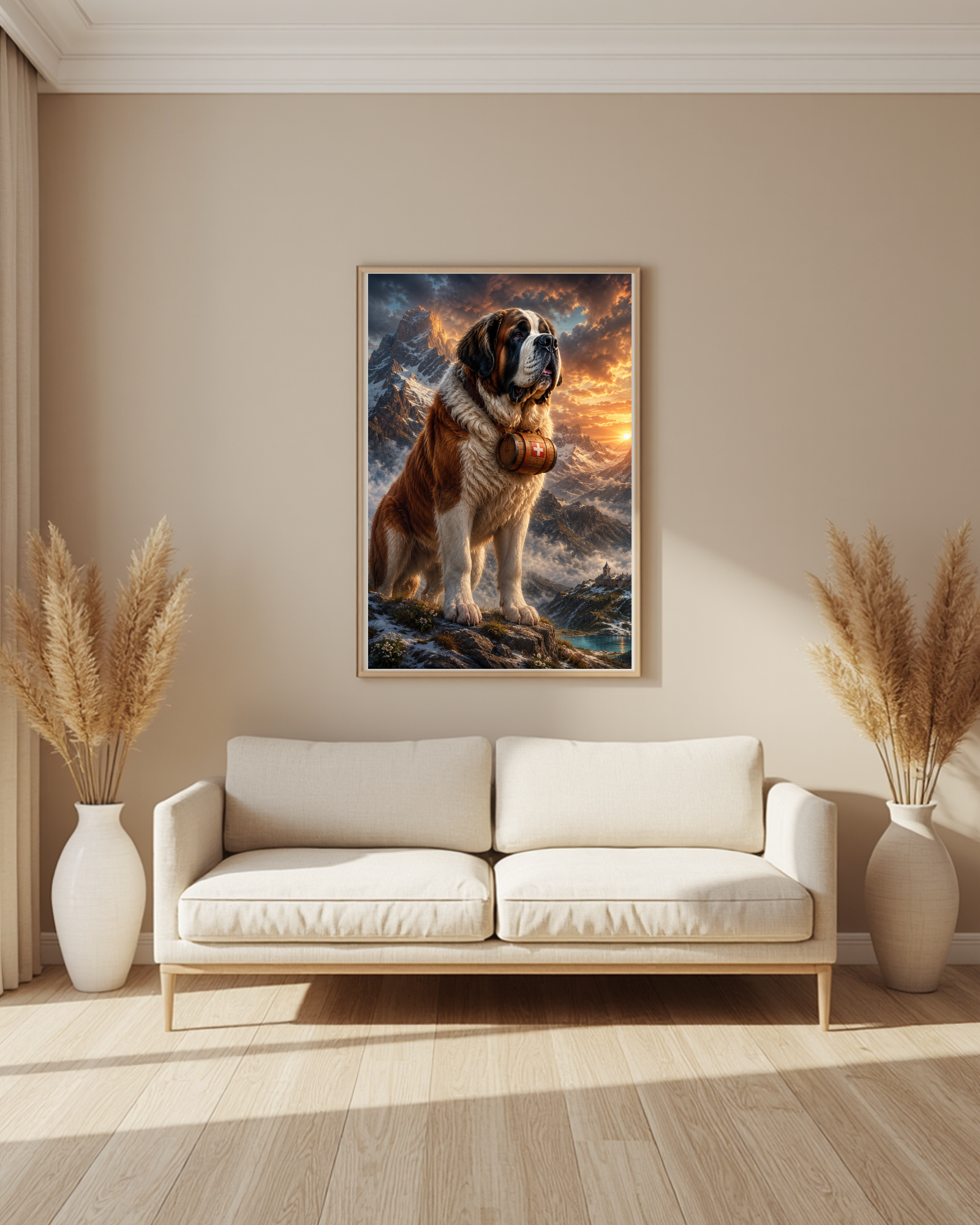 Diamond Painting Wächter der Schweizer Alpen