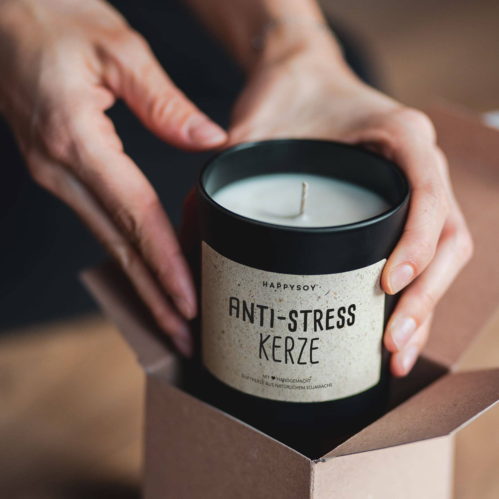 Anti-Stress Duftkerze – Miaflora