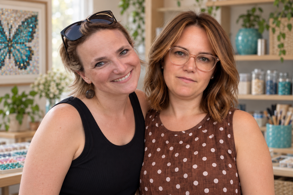 Nicole e Désirée, le due sorelle fondatrici di Diamond Memories